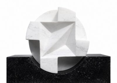 Circling the Square # I – The Windmills of My Mind (white)